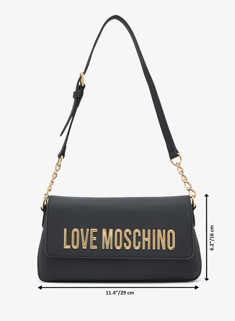 Love Moschino Bold Love GRS PU Shoulder Bag - Image 5